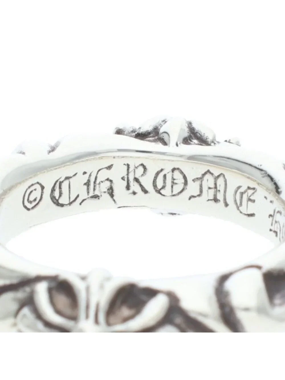 Chrome Hearts Sbt Band Silver Ring